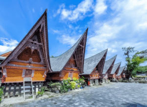 Traditional Batak Houses in North Sumatra