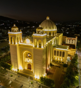 Foto drone Catedral de San Salvador